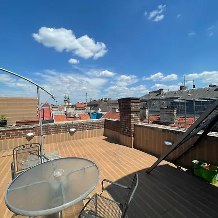 Apartment Budapest Rooftop Penthouse - Big Terrace