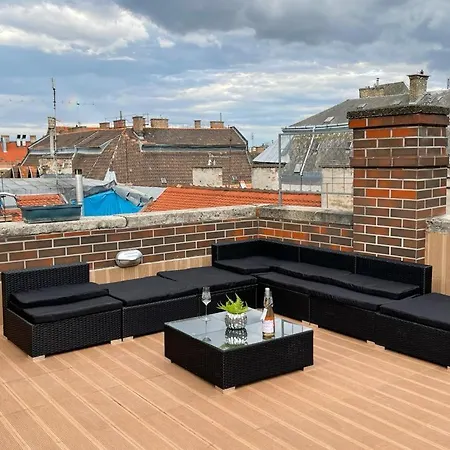 Budapest Rooftop Penthouse - Big Terrace * Budapest