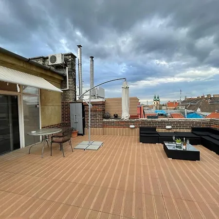 Budapest Rooftop Penthouse - Big Terrace Budapest